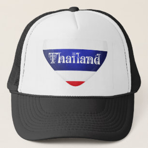 Thailand Heart Flag Trucker Hat