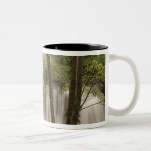 Thailand, Huai Mae Khamin Waterfall Two-Tone Coffee Mug
