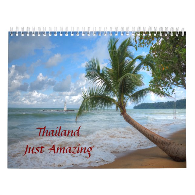 Thailand Just Amazing Calendar (Cover)