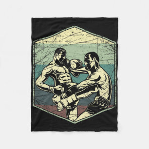 Thailand Kickboxing Muay Thai Fleece Blanket
