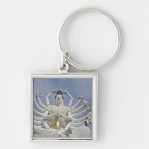 Thailand, Ko Samui aka Koh Samui). Wat Plai 3 Key Ring