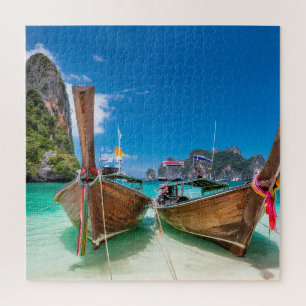 Thailand Long-Tail Boats Jigsaw Puzzle