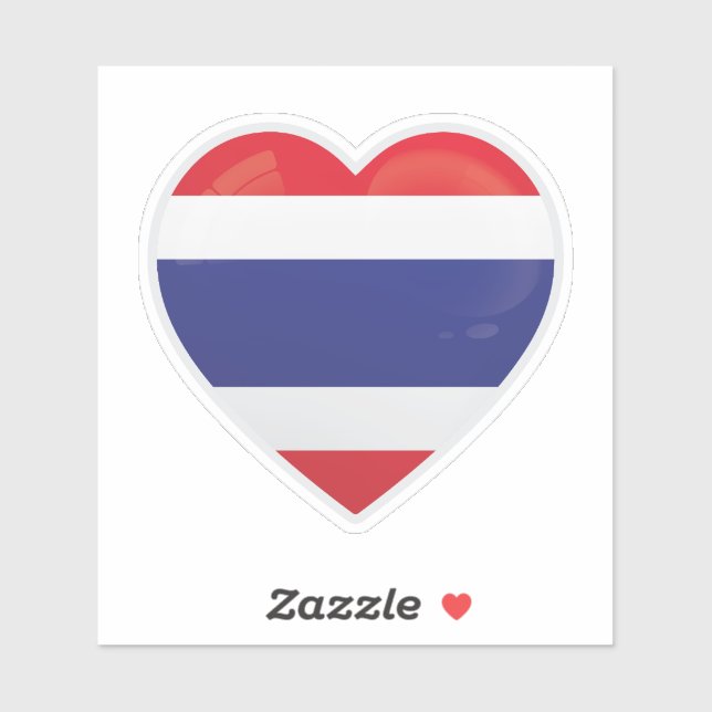 Thailand Love Icon Sticker (Sheet)