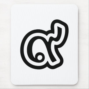 Thailand Lucky Number 9 / Nine / ๙ (Gao/Kao) Thai Mouse Pad
