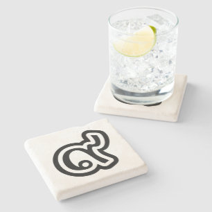 Thailand Lucky Number 9 / Nine / ๙ (Gao/Kao) Thai Stone Coaster
