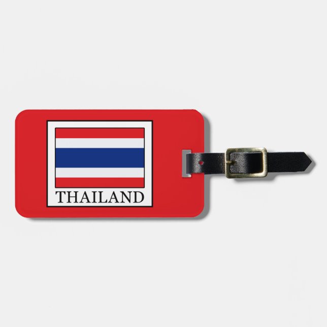 Thailand Luggage Tag (Front Horizontal)