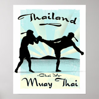 Thailand Muay Thai Poster