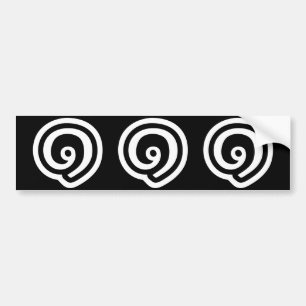 Thailand Number 1 / One / ๑ (Nueng) Thai Languag Bumper Sticker