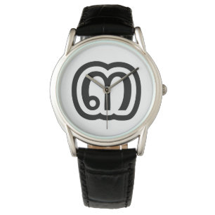 Thailand Number 3 / Three / ๓ (Sam) Thai Script Watch