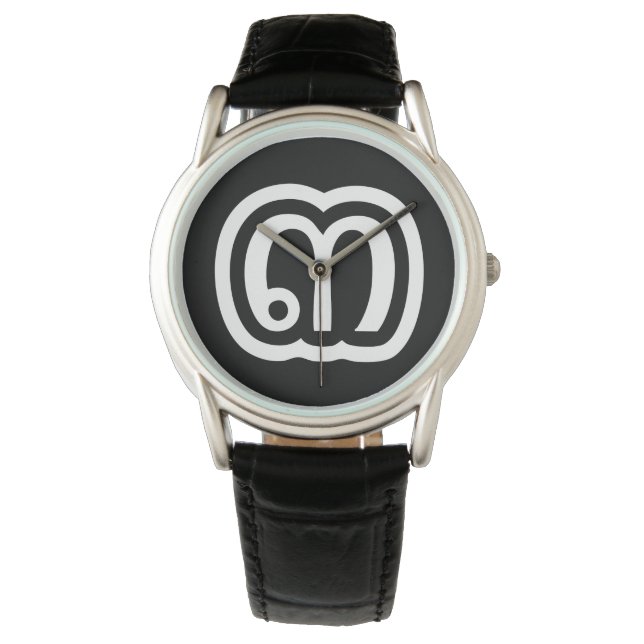 Thailand Number 3 / Three / ๓ (Sam) Thai Script Watch (Front)