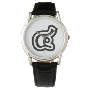 Thailand Number 4 / Four / ๔ (See/Si) Thai Scrip Watch