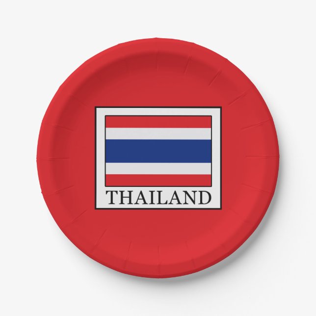 Thailand Paper Plate (Front)
