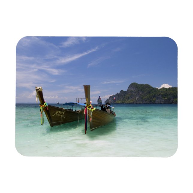 Thailand, Phi Phi Don Island, Yong Kasem beach, Magnet (Horizontal)