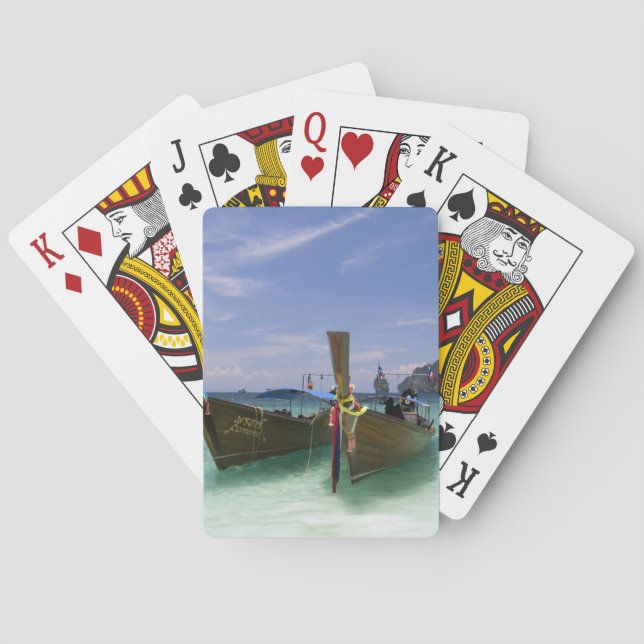 Thailand, Phi Phi Don Island, Yong Kasem beach, Playing Cards (Back)