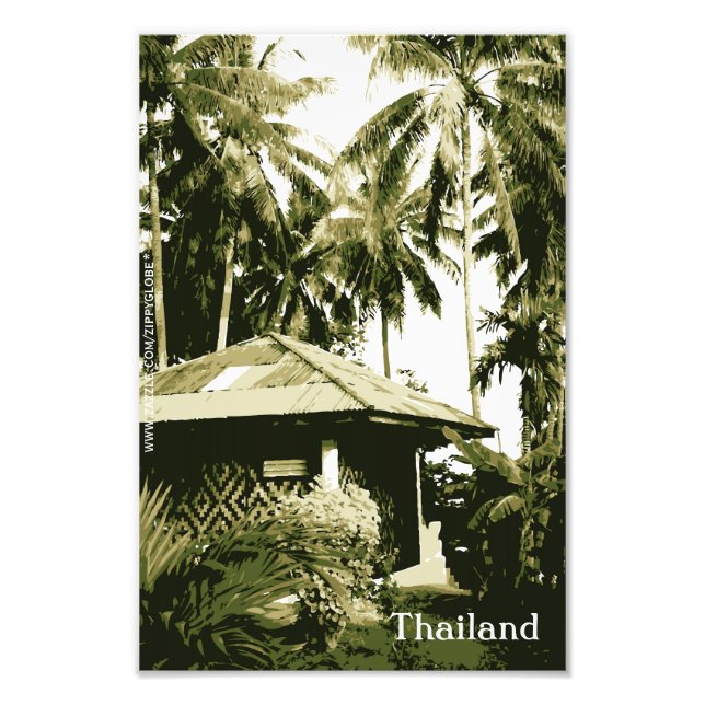 Thailand Photo Print (Front)