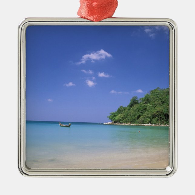 Thailand, Phuket Island. Beach. Metal Tree Decoration (Front)