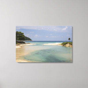 Thailand, Phuket, Nai Harn beach. Canvas Print