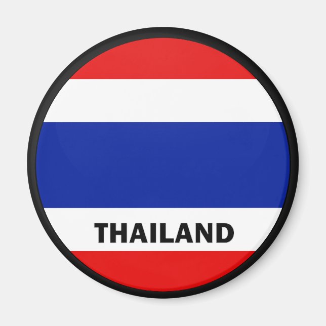 Thailand Roundel quality Flag Magnet (Front)