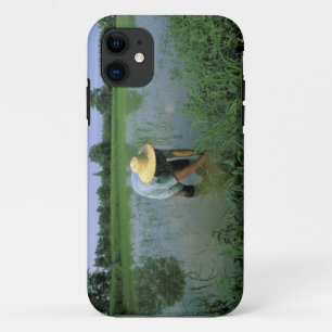 Thailand, Sukhothai. Rice farmer. MR. Case-Mate iPhone Case