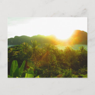 Thailand Sunset Post Card