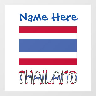 Thailand Thai Flag Personalised