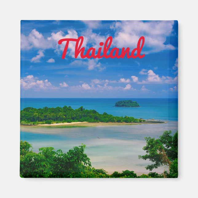 Thailand Tropical Islands Magnet (Front)
