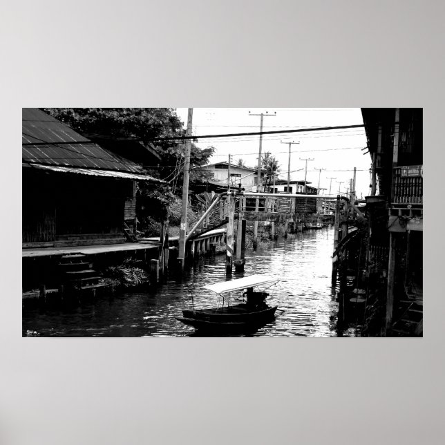 Thailand water way poster (Front)