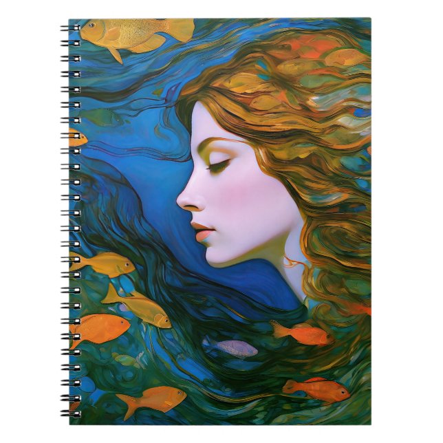 “Thalassa” - Women In Water Notebook (Front)