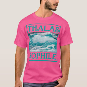 THALASSOPHILE SEA OCEAN MARITIME WAVES T-Shirt