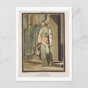 Thamar, an Israelite in the Retinue of Esther, cos Postcard