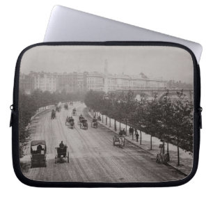 Thames Embankment (sepia photo) Laptop Sleeve