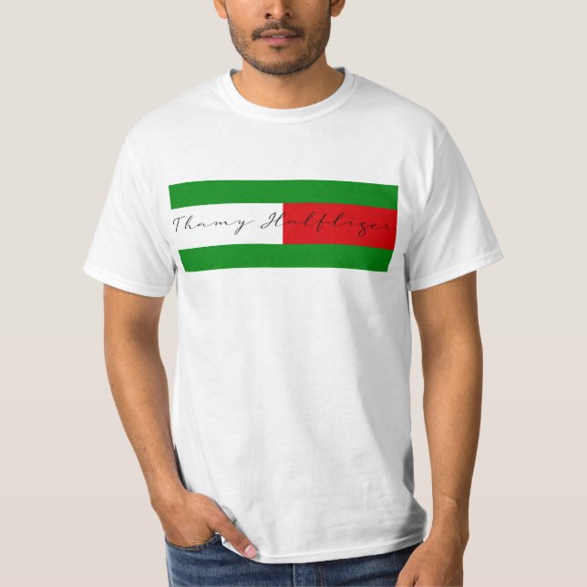 thamy halfliger moroccan joke quote T-Shirt (Front)