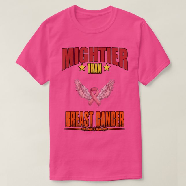 Than Breast Cancer T-Shirt (Design Front)