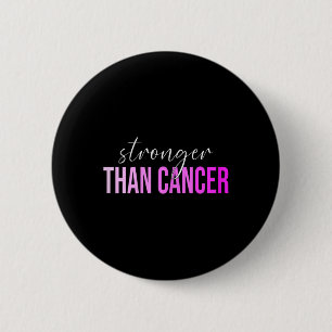 Than Cancer Breast Cancer Awareness  6 Cm Round Badge