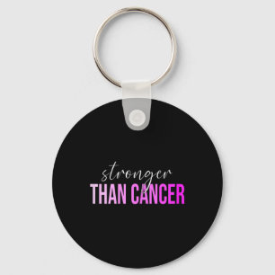 Than Cancer Breast Cancer Awareness Key Ring