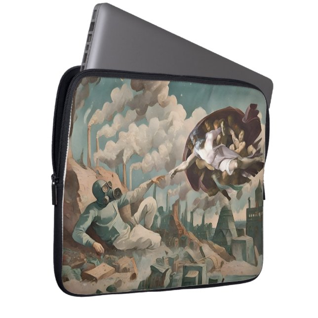 "Thand of god" Laptop Sleeve (Front Right)