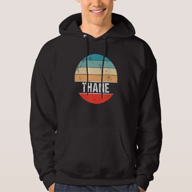 Thane India City Trip Hoodie (Front)