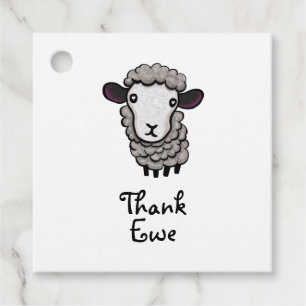 Thank Ewe Favour Tags
