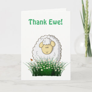 Thank Ewe! You Card