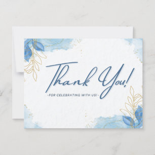 Thank for celebrating with us postcard