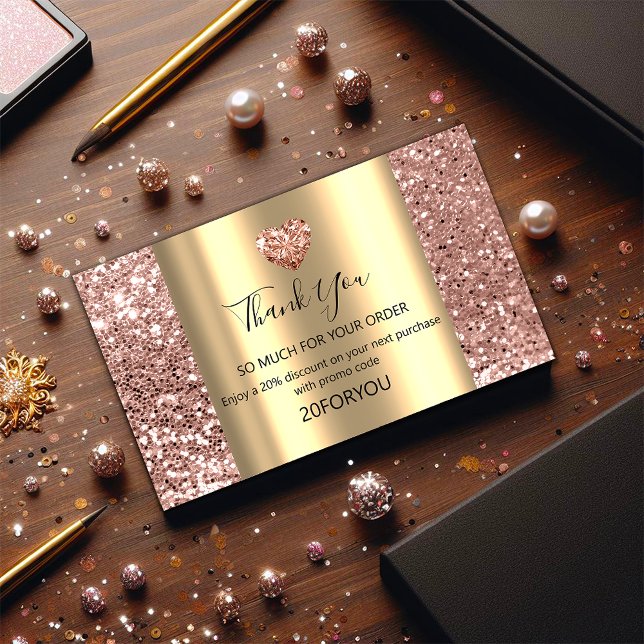 Thank FOR PURCHASE Heart Discount Code Logo Business Card (Thank FOR PURCHASE Heart Discount Code Logo Business Card)