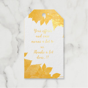 Thank  gift tags