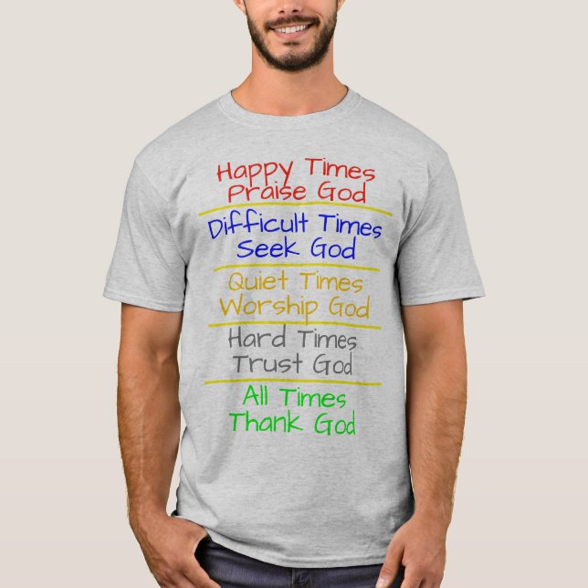 Thank God T-Shirt (Front)