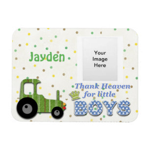 Thank Heaven for Little Boys Magnet