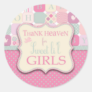 Thank Heaven Girl Sticker