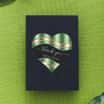Thank Name Sweet 16th Bridal Black Gold Woodland Heart Sticker<br><div class="desc">This is simply a modern tool that helps you to attract clients to your business and make your business grow Any other question,  please let me know. More ideas about how to develop your business and make you grow fast
Have a special day! 
FlorenceK design</div>