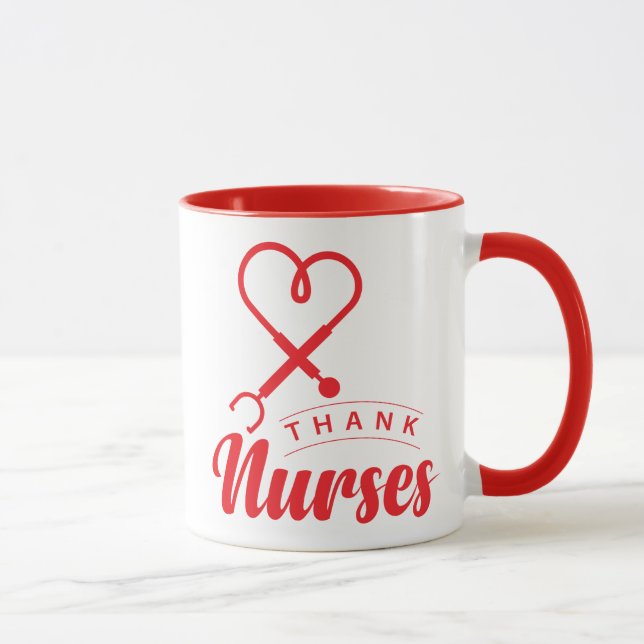 Thank Nurses Mug (Right)