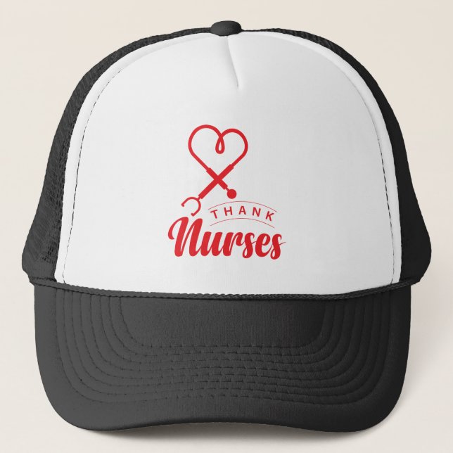 Thank Nurses Trucker Hat (Front)