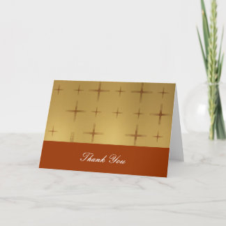 thank the stars brown you card