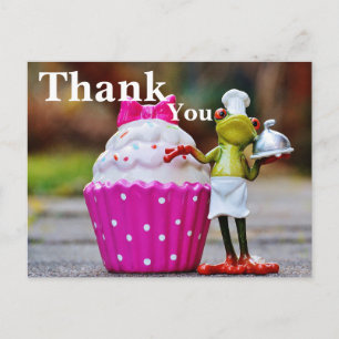 Thank to Cakes Postcard